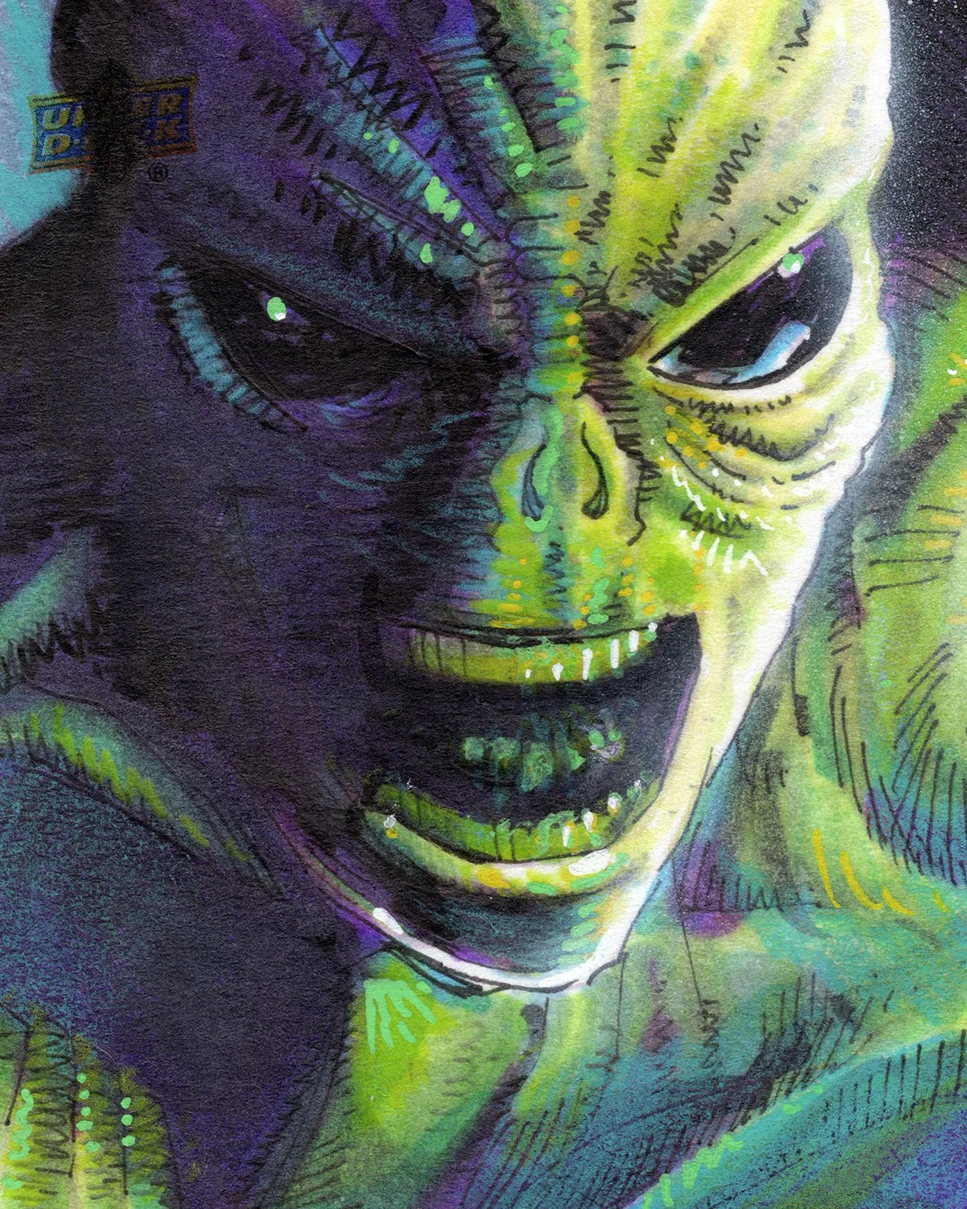 When you step on a lego.⁠
⁠
⁠
#31DaysofSciFi #XFiles #SketchCardArt