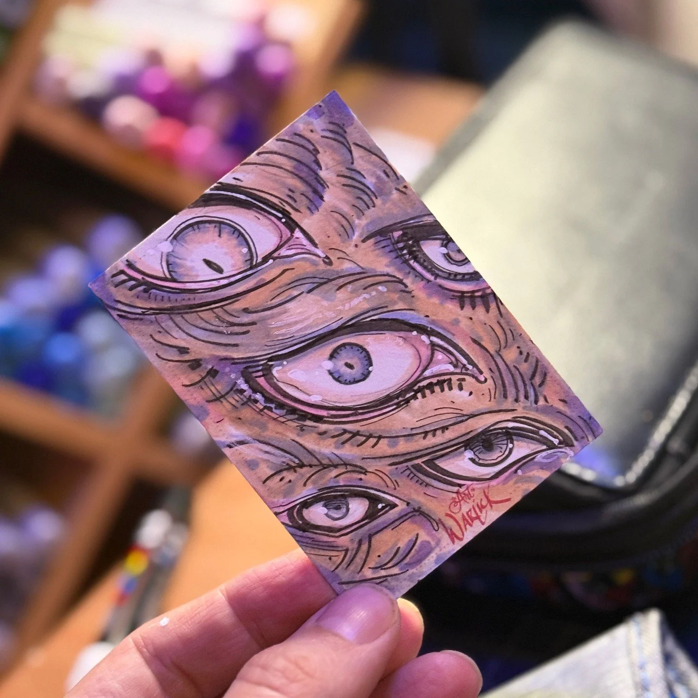 If you're following the journey you should check out the Patreon for a vulnerable update, including the news that my oldest and best girl crossed the rainbow bridge a couple of weeks ago.⁠
⁠
patreon.com/artofwarlick or follow the link in my bio