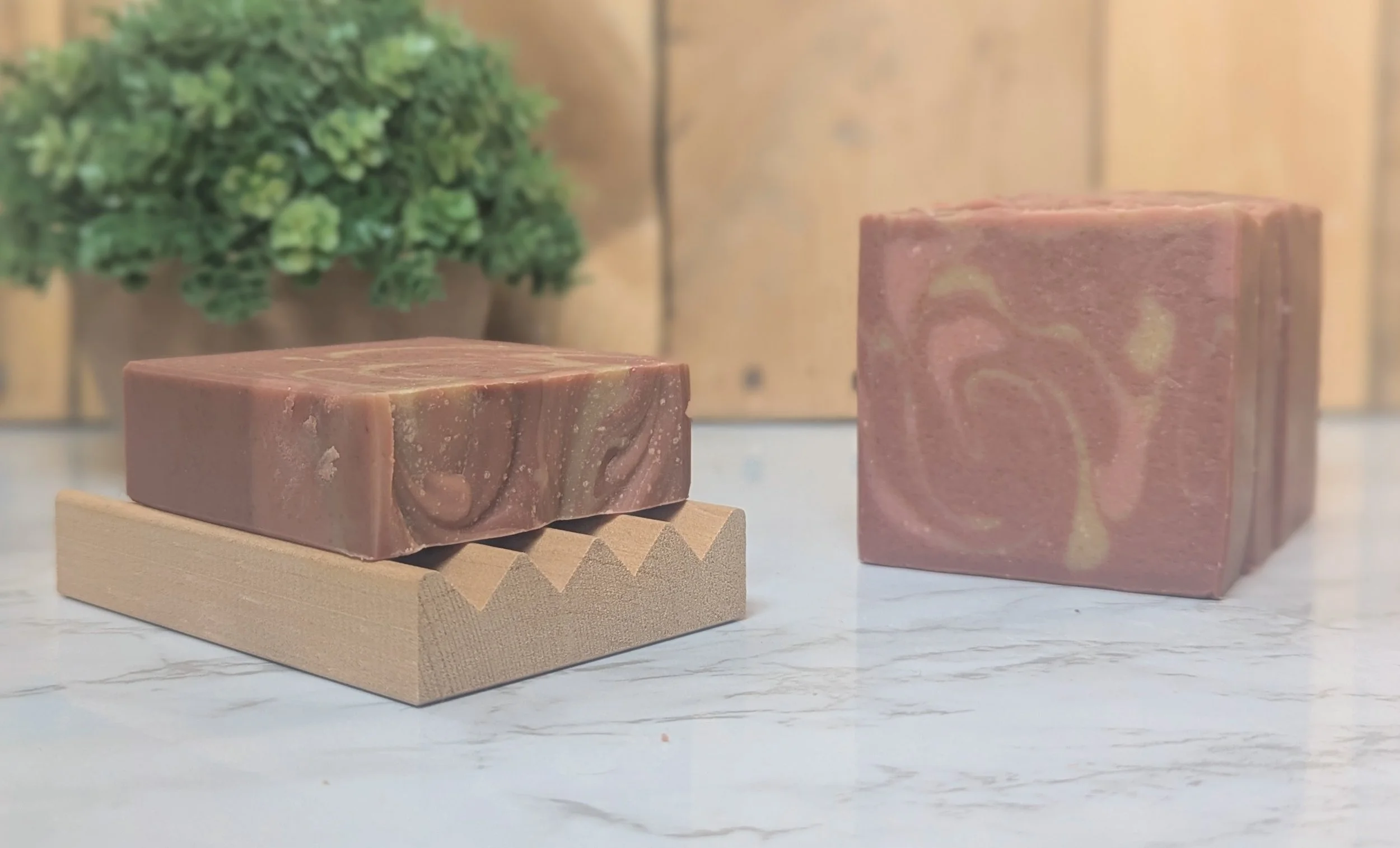 Strawberries and Cream Goat Milk Soap