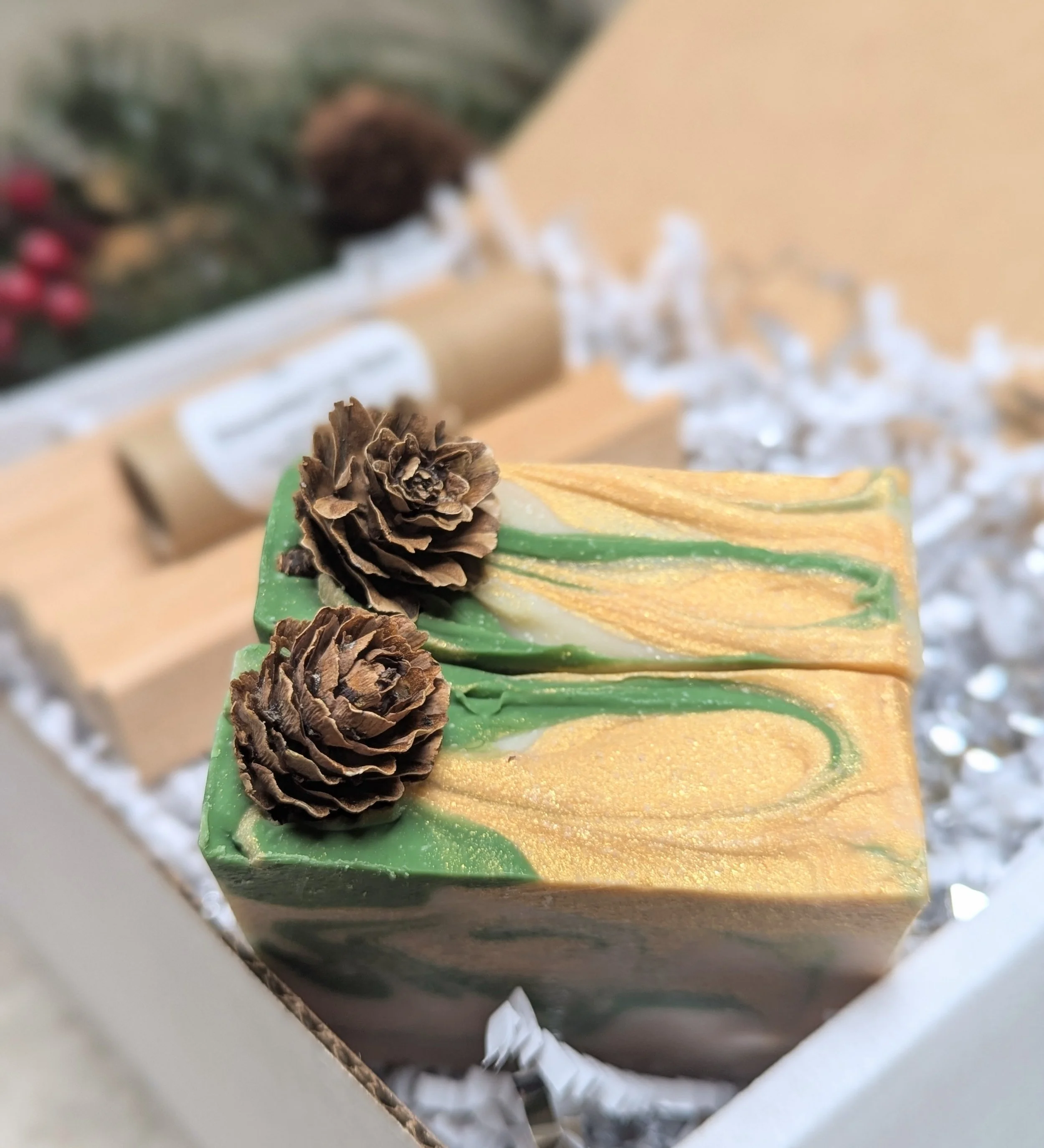 Winter Fir Goat Milk Soap Gift Set