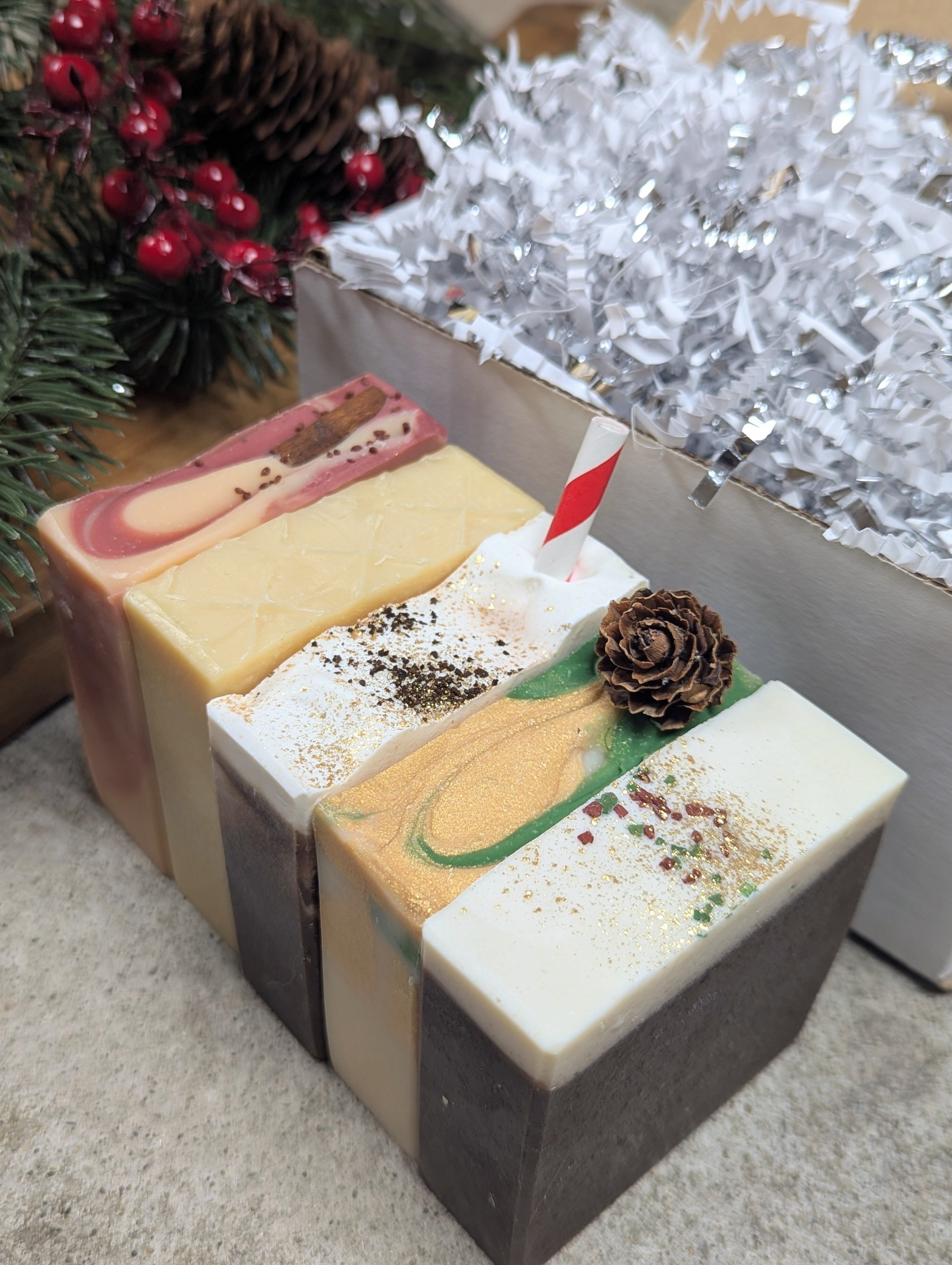 Holiday Variety Goat Milk Soap Gift Set