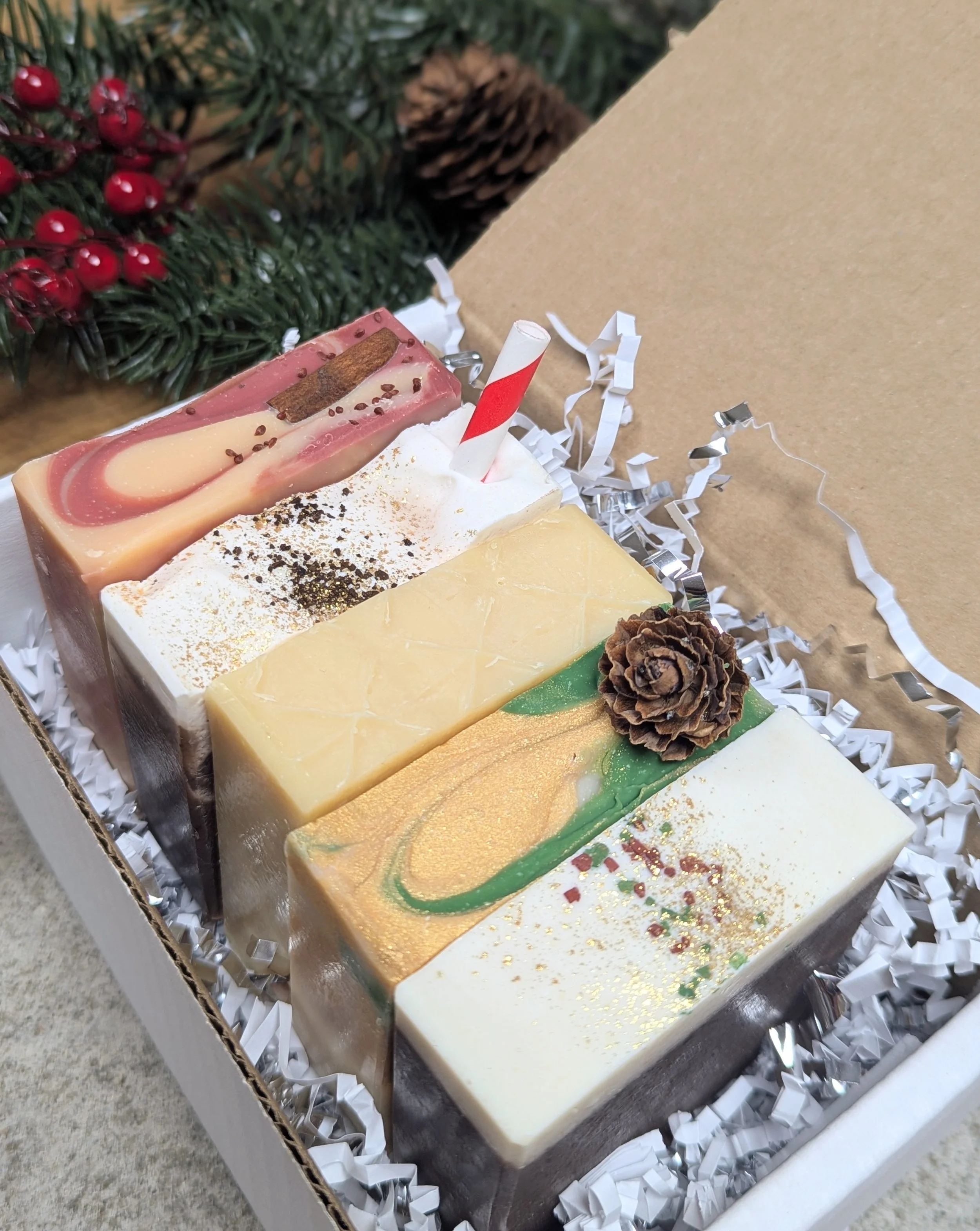 Holiday Variety Goat Milk Soap Gift Set