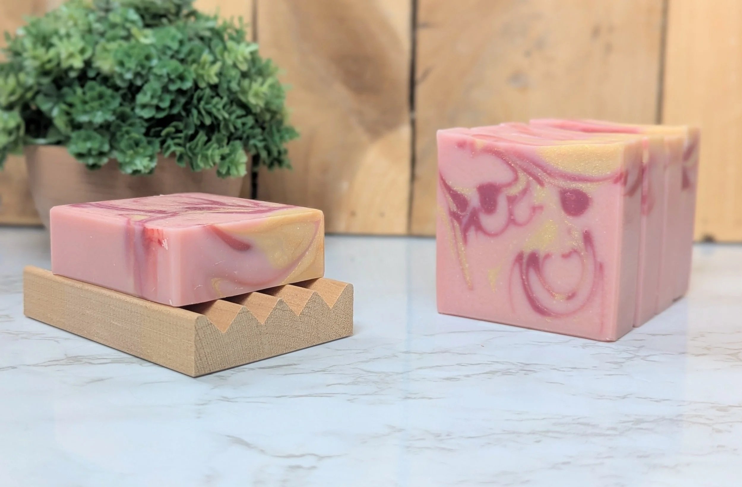 Strawberries and Champagne Goat Milk Soap
