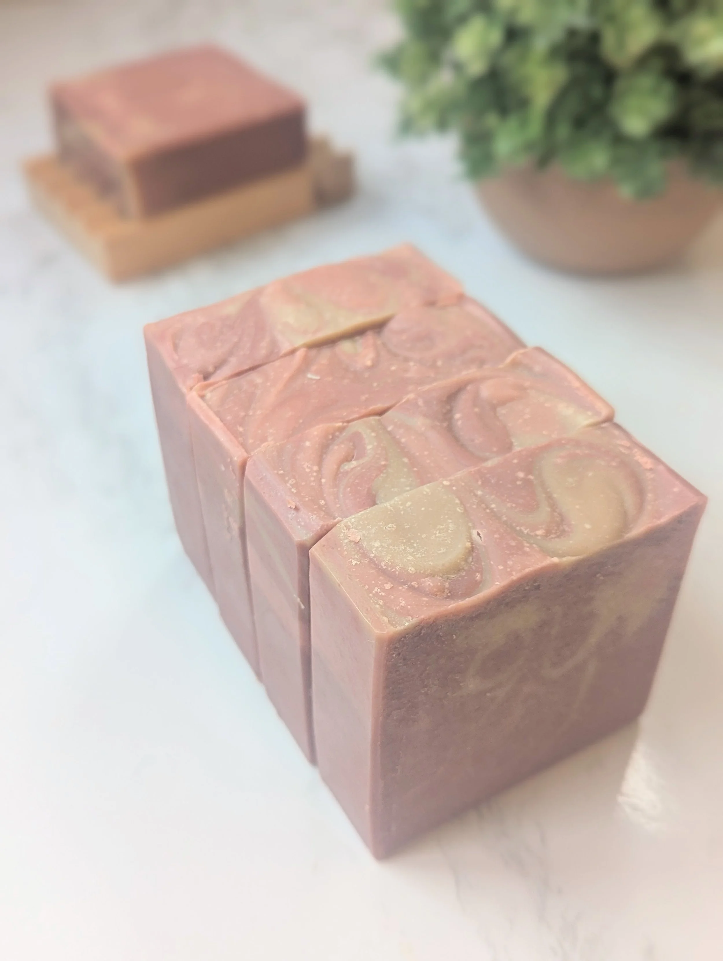 Strawberries and Cream Goat Milk Soap