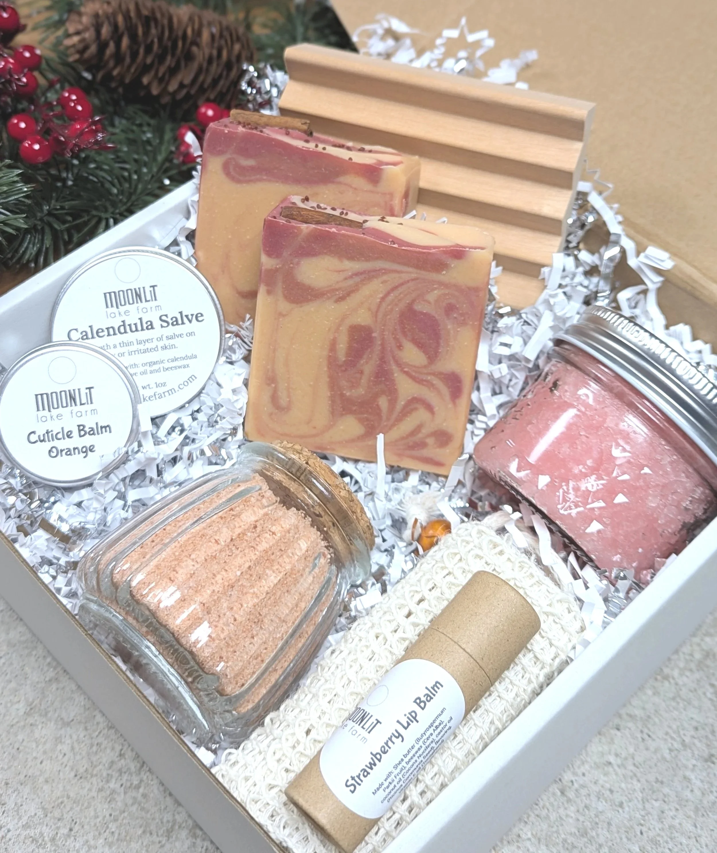 Cranberry Orange Goat Milk Soap Gift Set