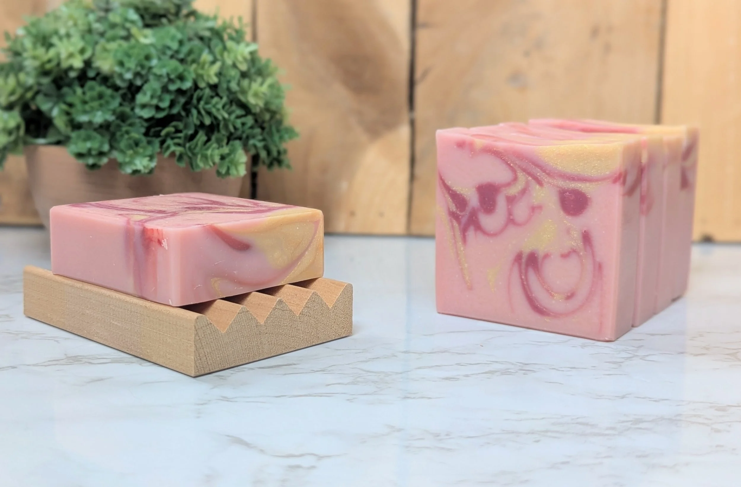 Strawberries and Champagne Goat Milk Soap