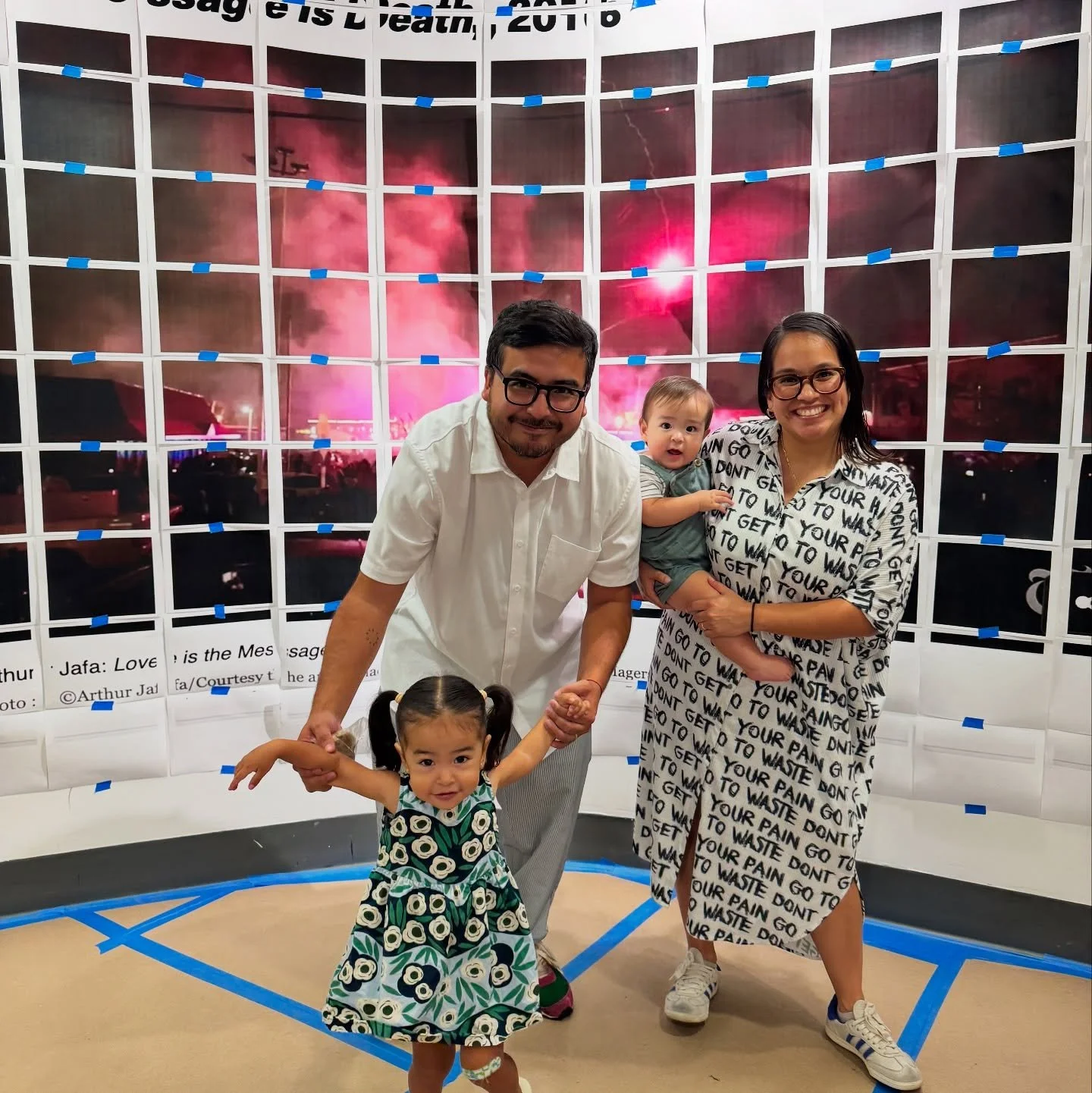 👋🏽🏃💞
Life feels like a lot right now, school year in full swing, shows and collaborations ahead, applications, deadlines, the everyday. It&rsquo;s overwhelming at times.

But here&rsquo;s a pause: some moments with my kids lately. Being an artist