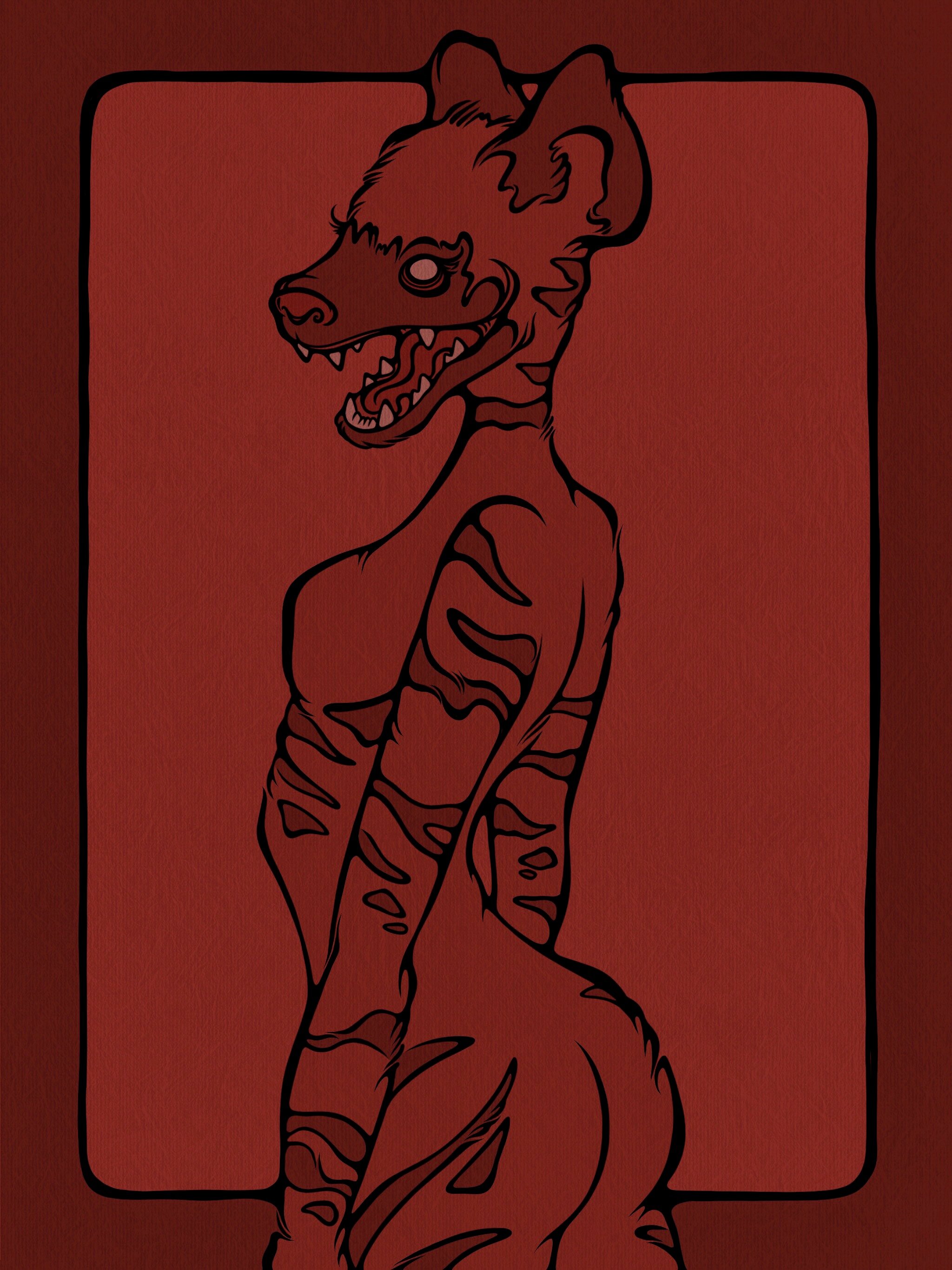 Title: untitled; Media: Procreate digital art; 2021
