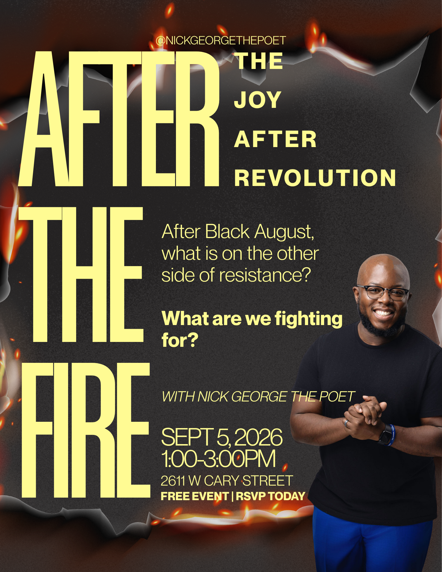 Creative Writing Workshop: After the Fire