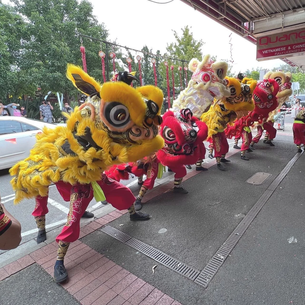 Get excited, count down for the Year of the Rabbit is on! 
.
.
.
#melbourne #kuanyee #liondance #quannghiaduong #australia #醒獅 #liondancesports #mualan