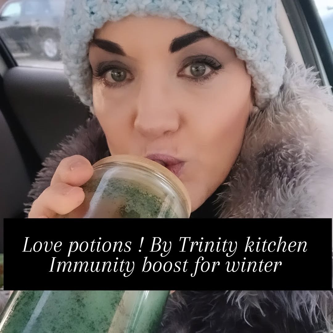 Of course, after coffee ! I am not that hard core 
Morning cafe is ritual, and then the love potions, aka smoothie drink - yeah 
This one has seamoss a new addition to our repertoire of micro nutrients to bring our clients ~ friends the most sustaina