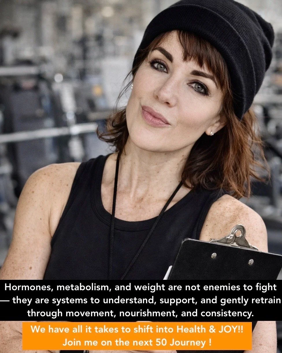 The next 50 can be the best years of your life.
CREATIVE HEALTH &middot; MIND&ndash;BODY&ndash;SPIRIT
At the core of my work is Creative Health &mdash; an integrative approach that unites fitness, nutrition, and inner alignment through prevention, pl