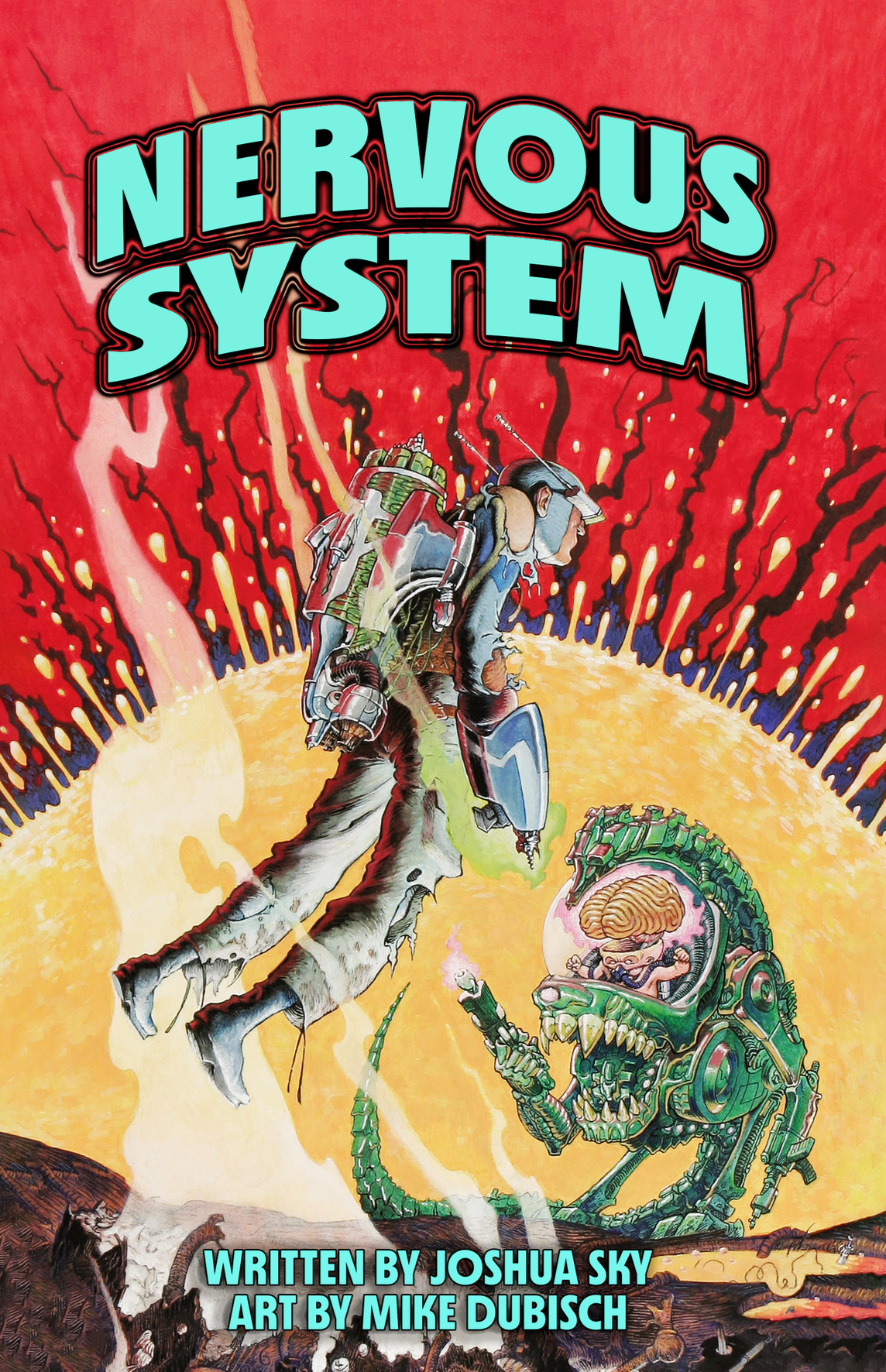 NERVOUS SYSTEM BY JOSHUA SKY (Signed HARDBACK)