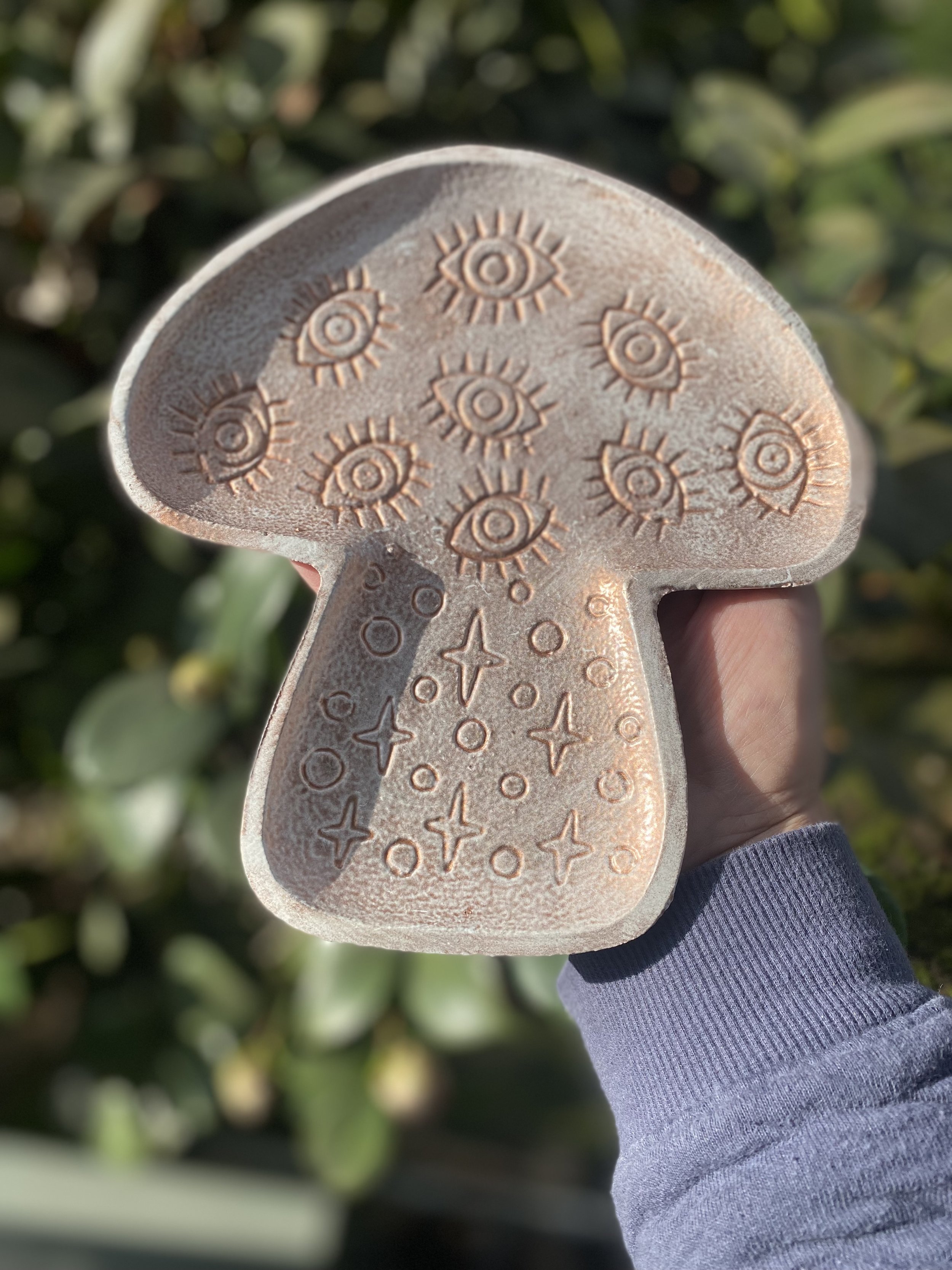 Mushroom Decorative Tray