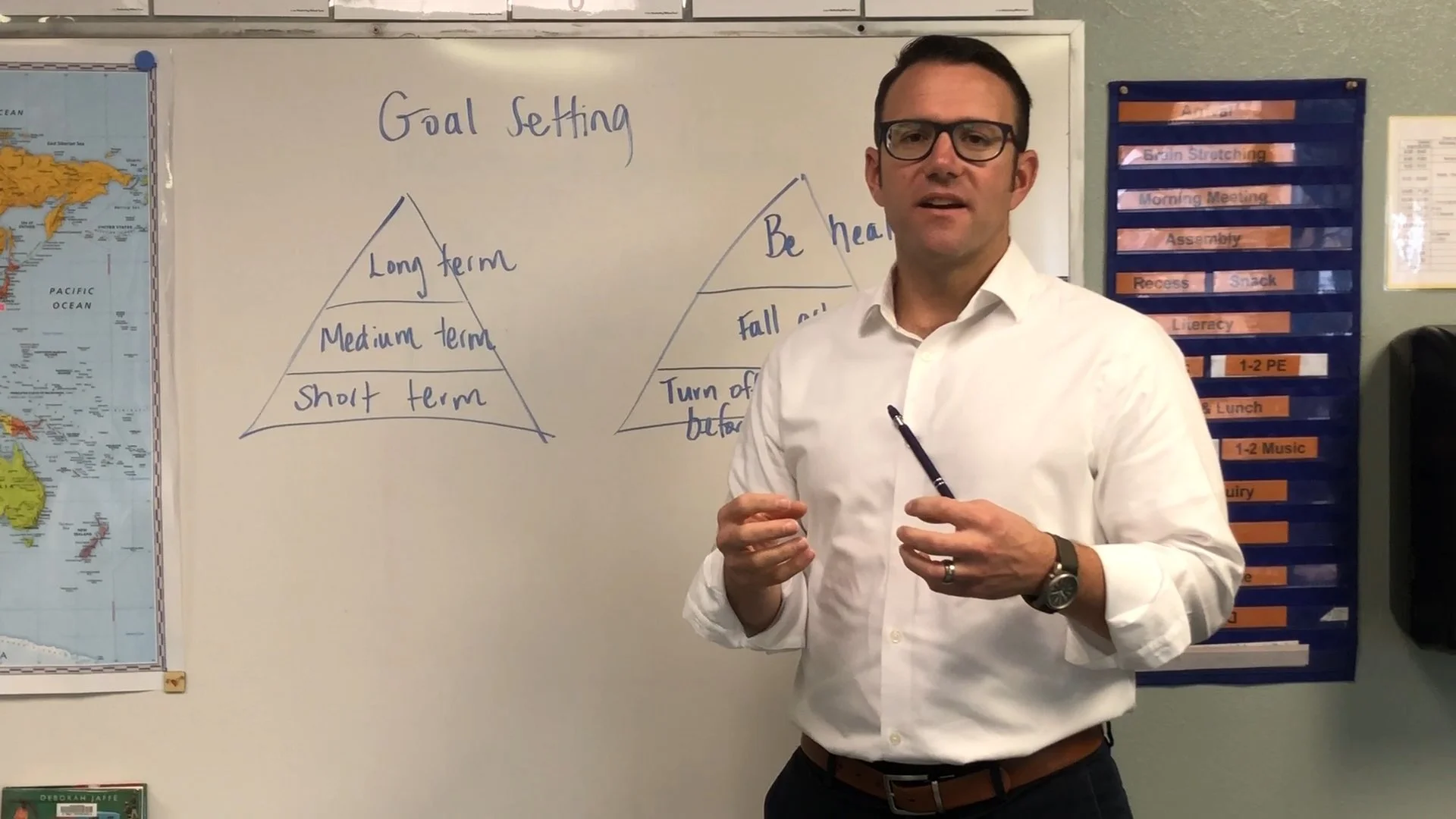 Goal Setting: A Video with Chris Watson, Head of School