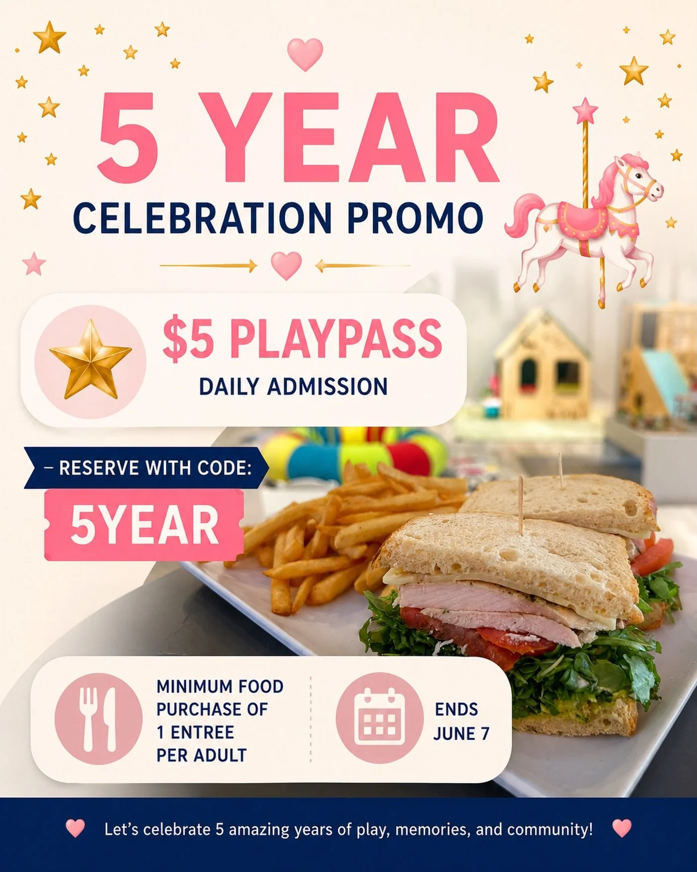 🎉 We&rsquo;re turning 5! 🎉

Five years ago, we opened My Little Paris with a simple dream: create a place where kids can play while parents enjoy good food, meaningful conversations, and a little moment to themselves.

To thank our amazing communit