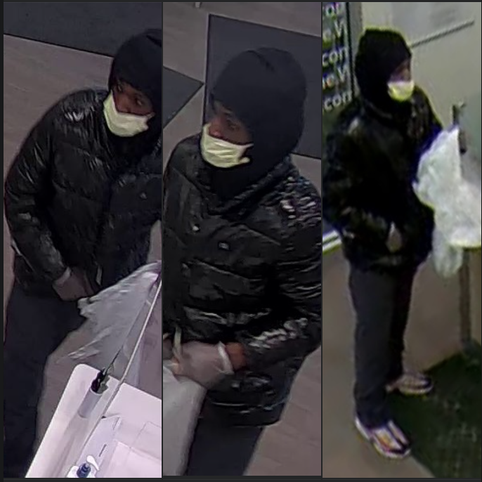Two bank robberies and a gas station robbery occur in Apple Valley and Lakeville, Minnesota