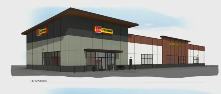Proposed Les Schwab Tire Center &amp; Orchard Place Apartments - Apple Valley, MN