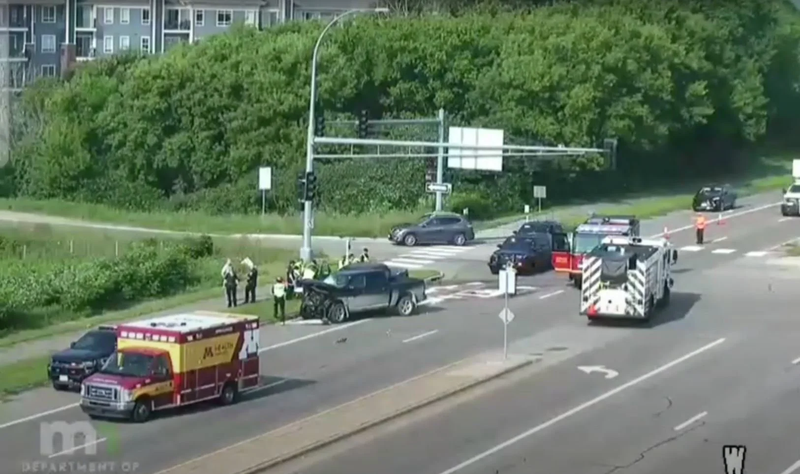 One Hospitalized, One Arrested for Suspicion of DWI After Morning Crash in Eagan