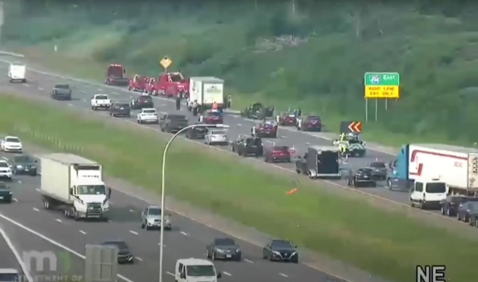Serious Injury Crash Under Investigation on I-35E in Eagan