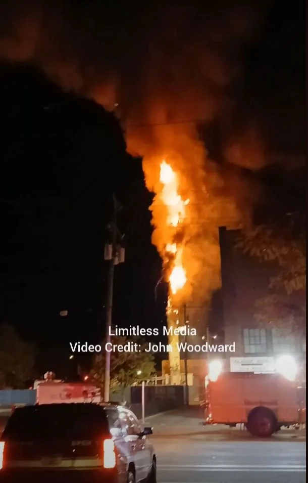 Cellphone Tower Catches Fire in North Minneapolis