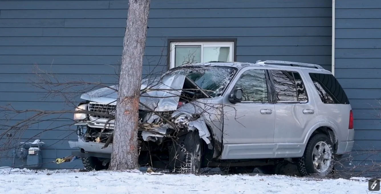 Vehicle Leaves Cedar Avenue, Crashes Into the Side of a Home in Apple Valley
