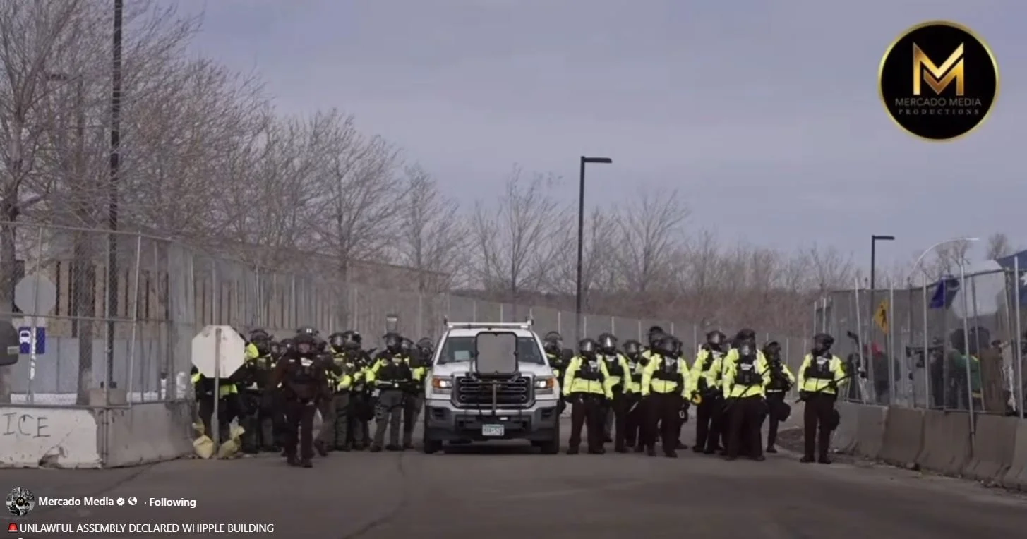 54 Arrested After Unlawful Assembly Declared Outside Whipple Building in Minneapolis Following Chaotic Protest