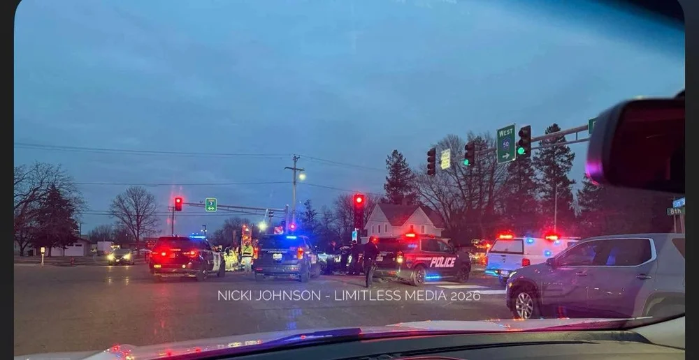 Squad Car Crash in Farmington Sends Two to Hospital, Including Officer ...