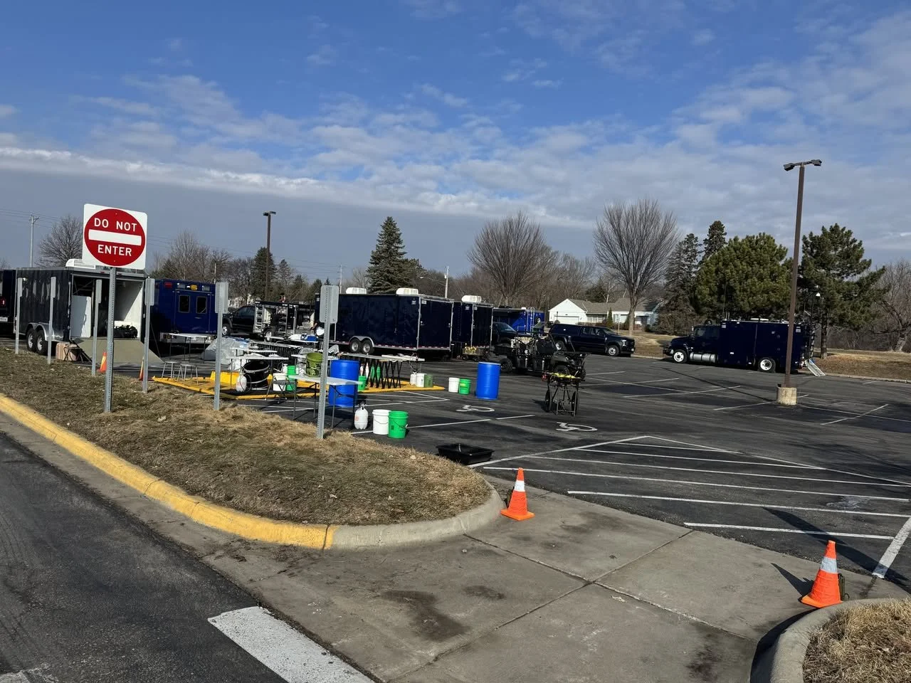 Minnesota National Guard Unit Conducts Training Near Inver Grove Heights