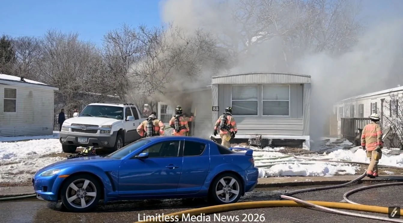 Second-Alarm Structure Fire Displaces Family in Apple Valley; No Injuries Reported