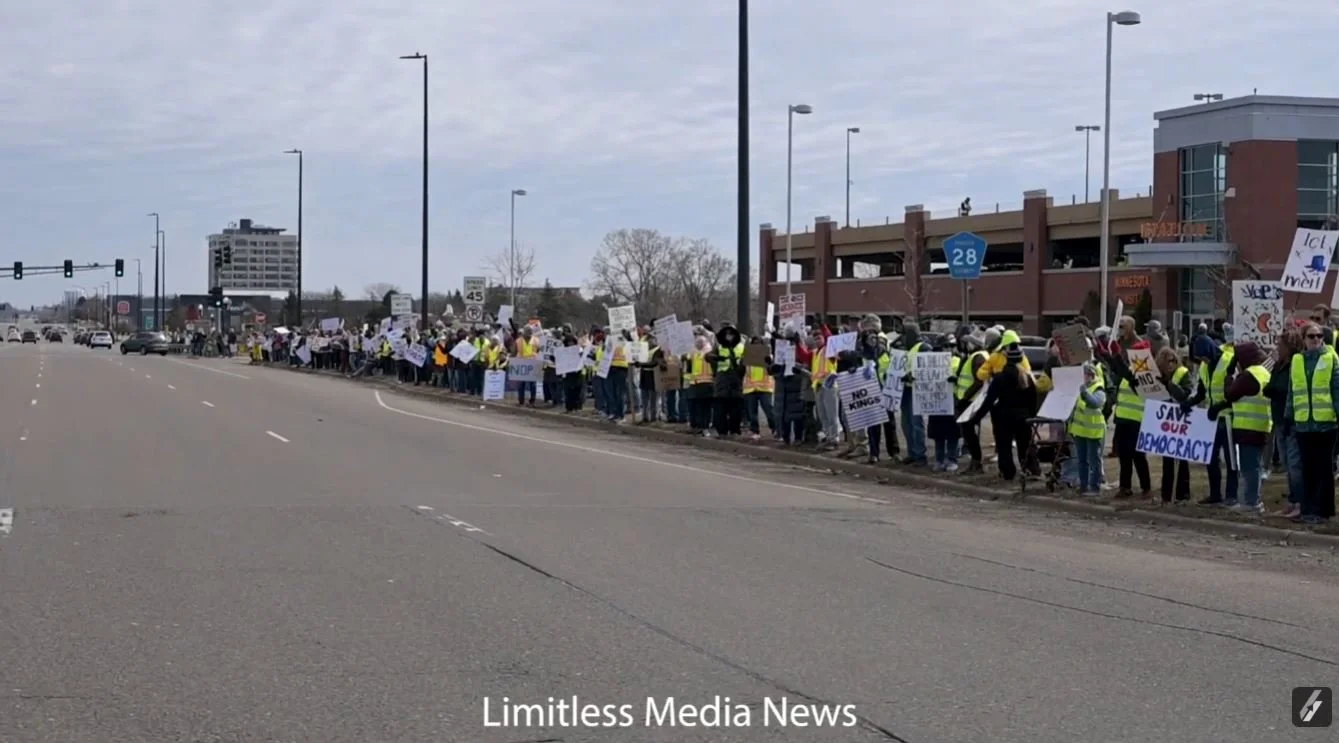 Thousands Gather Across Dakota County for “No Kings” Protests, Large Turnouts in Burnsville and Eagan