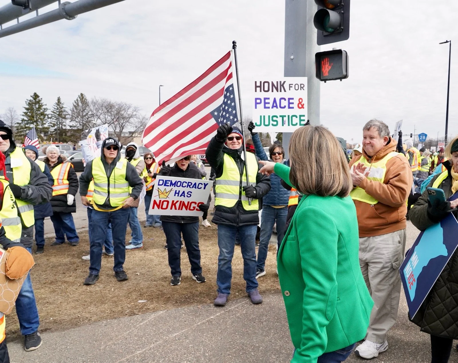 Angie Craig No Kings Protest Eagan Minnesota 2.jpg