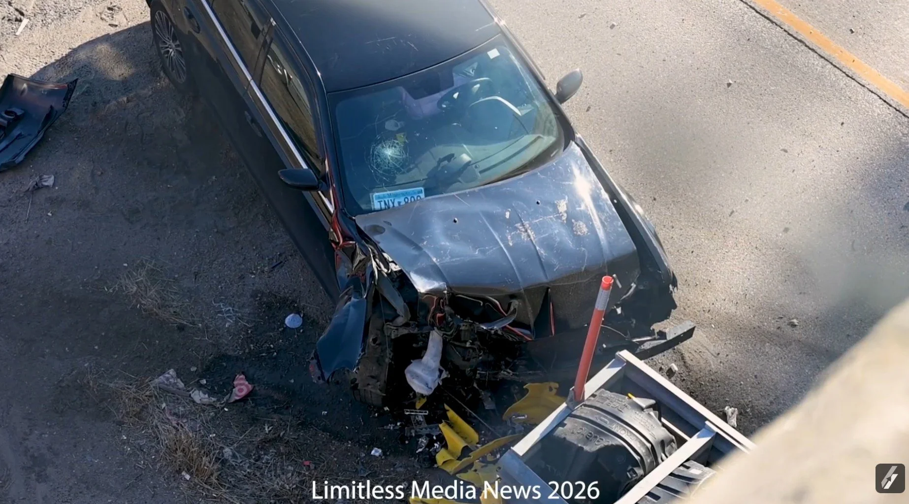 Single-Vehicle Crash on Hwy 77 in Apple Valley Leaves Two Injured; Driver Arrested