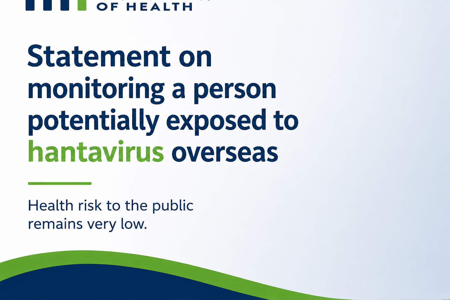 Minnesota Health Officials Monitoring Person Potentially Exposed to Rare Andes Hantavirus During Overseas Cruise
