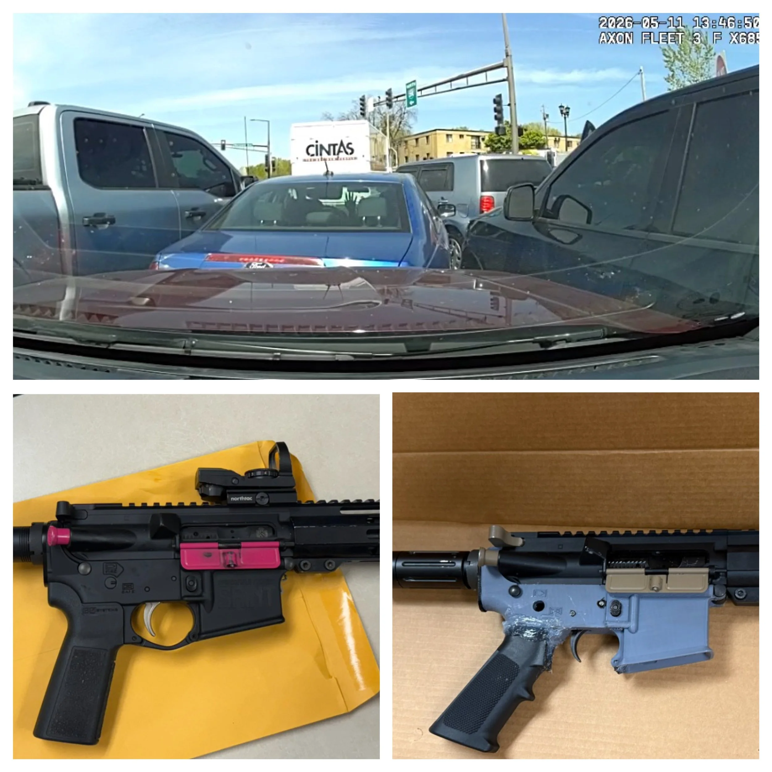 Two 18-Year-Olds Arrested After Pursuit; Ramsey County Deputies Recover Alleged “Ghost Guns”