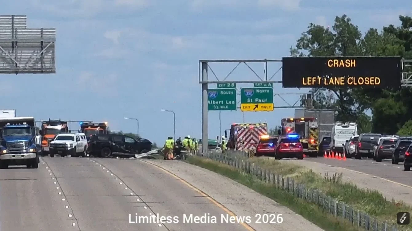 Single-Vehicle Crashes Into Guardrail Along Highway 77 in Apple Valley; One Person Injured