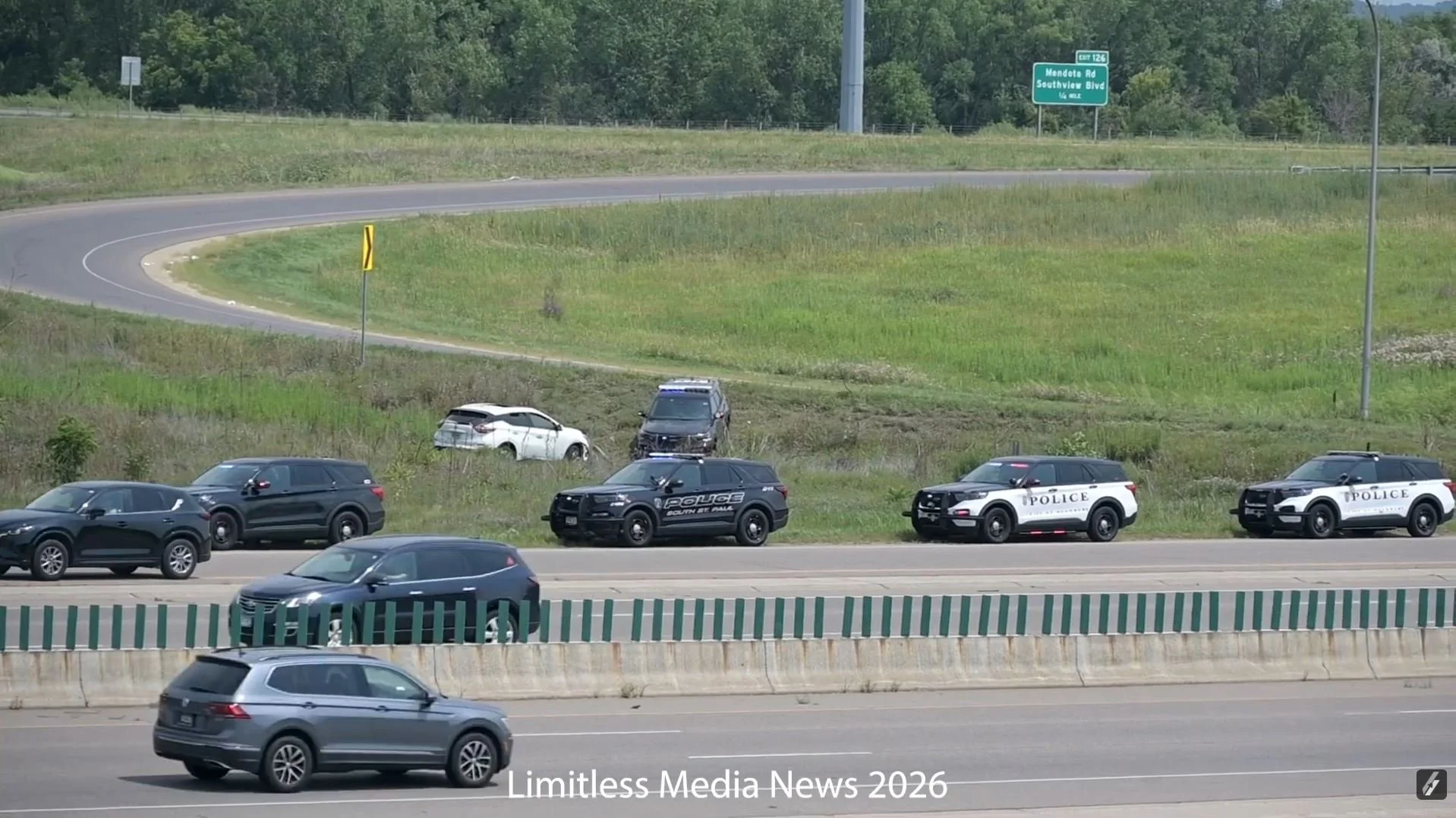 Three Suspects Arrested After Alleged Stolen Vehicle Pursuit Ends in Crash Near Highway 52 in Inver Grove Heights