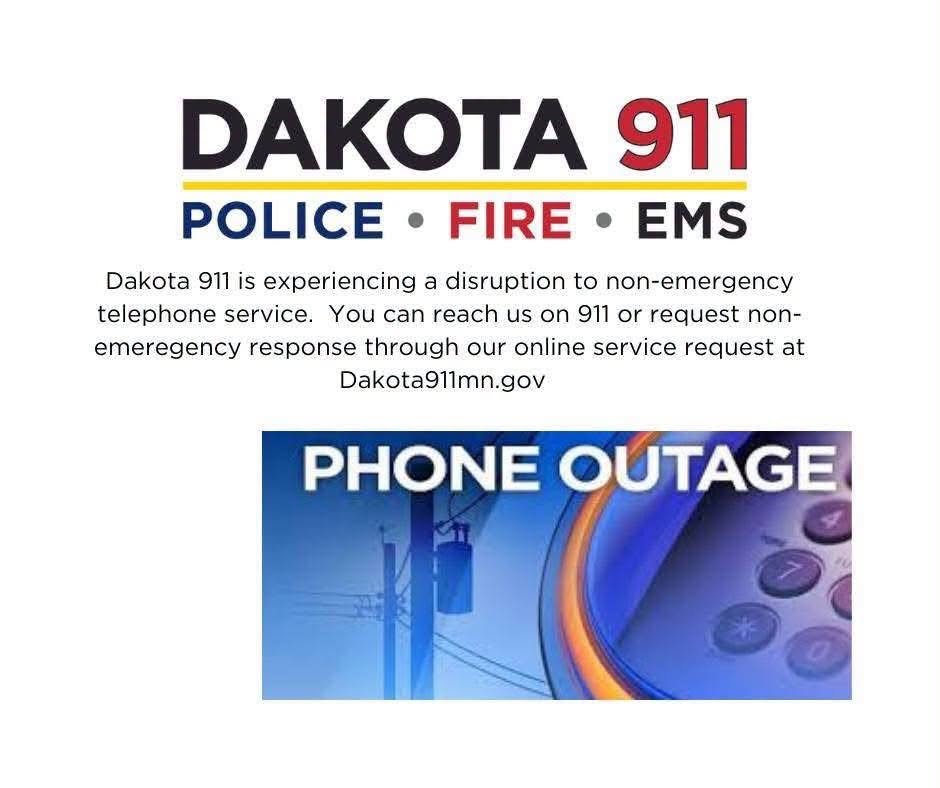 Dakota 911 Reports Non-Emergency Phone Service Disruption