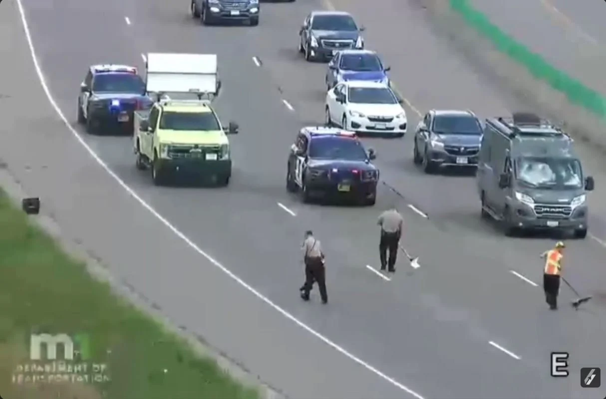 Shotgun Shells Spill Across I-494 After Pickup Loses Tote in Inver Grove Heights