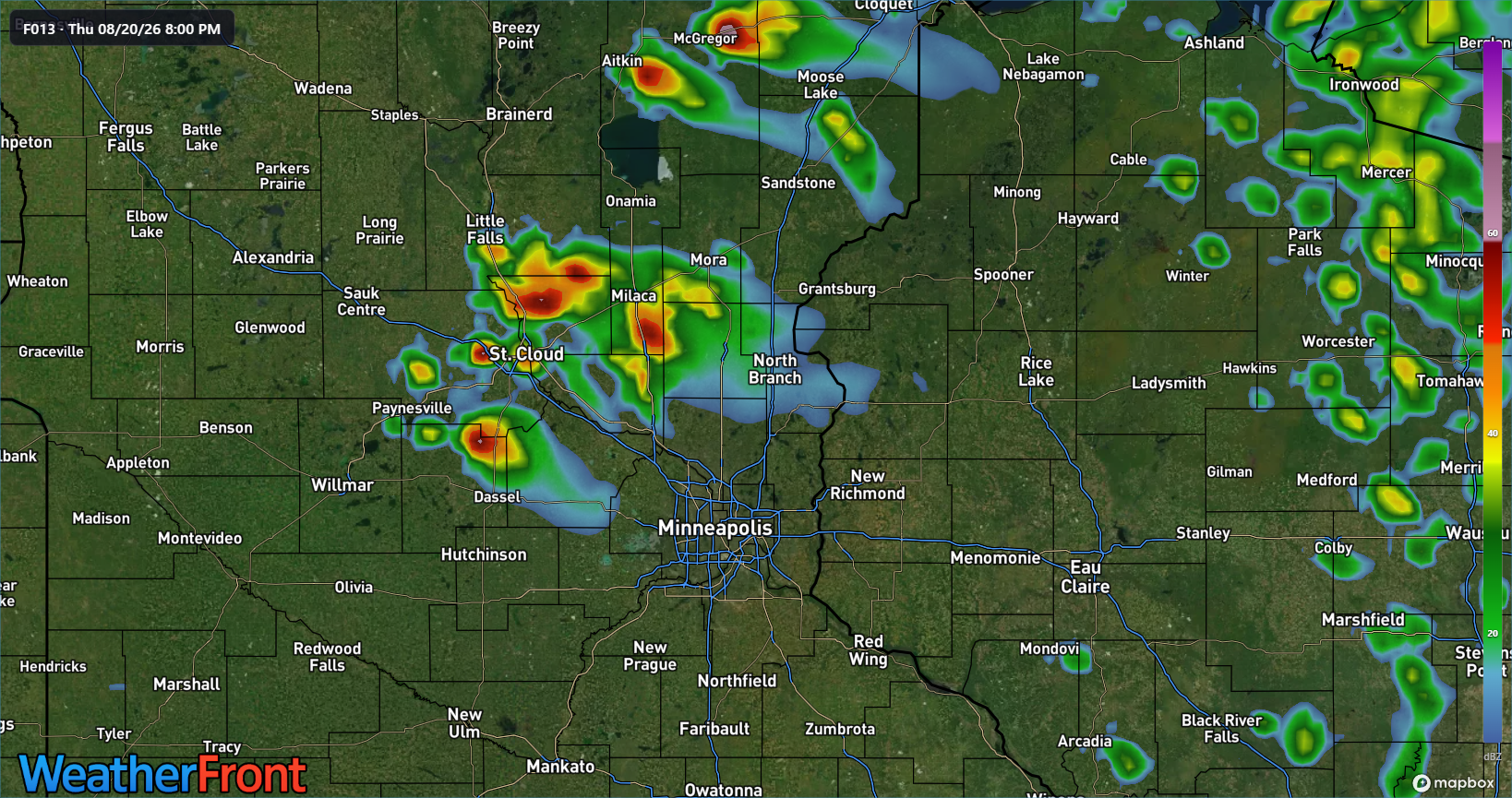 WeatherFront_HRRR_REFC_F013_2026-08-20_0800_PM.png