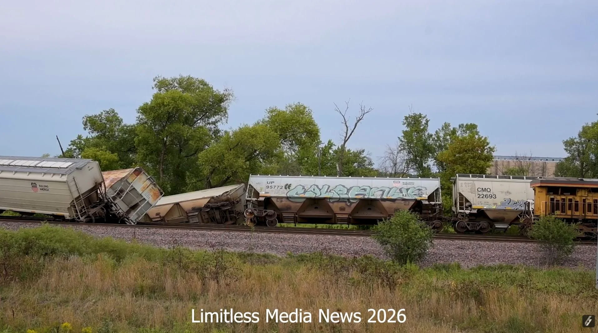 Train Derailment Reported Near CHS Savage Terminal; No Injuries or Environmental Hazards Reported