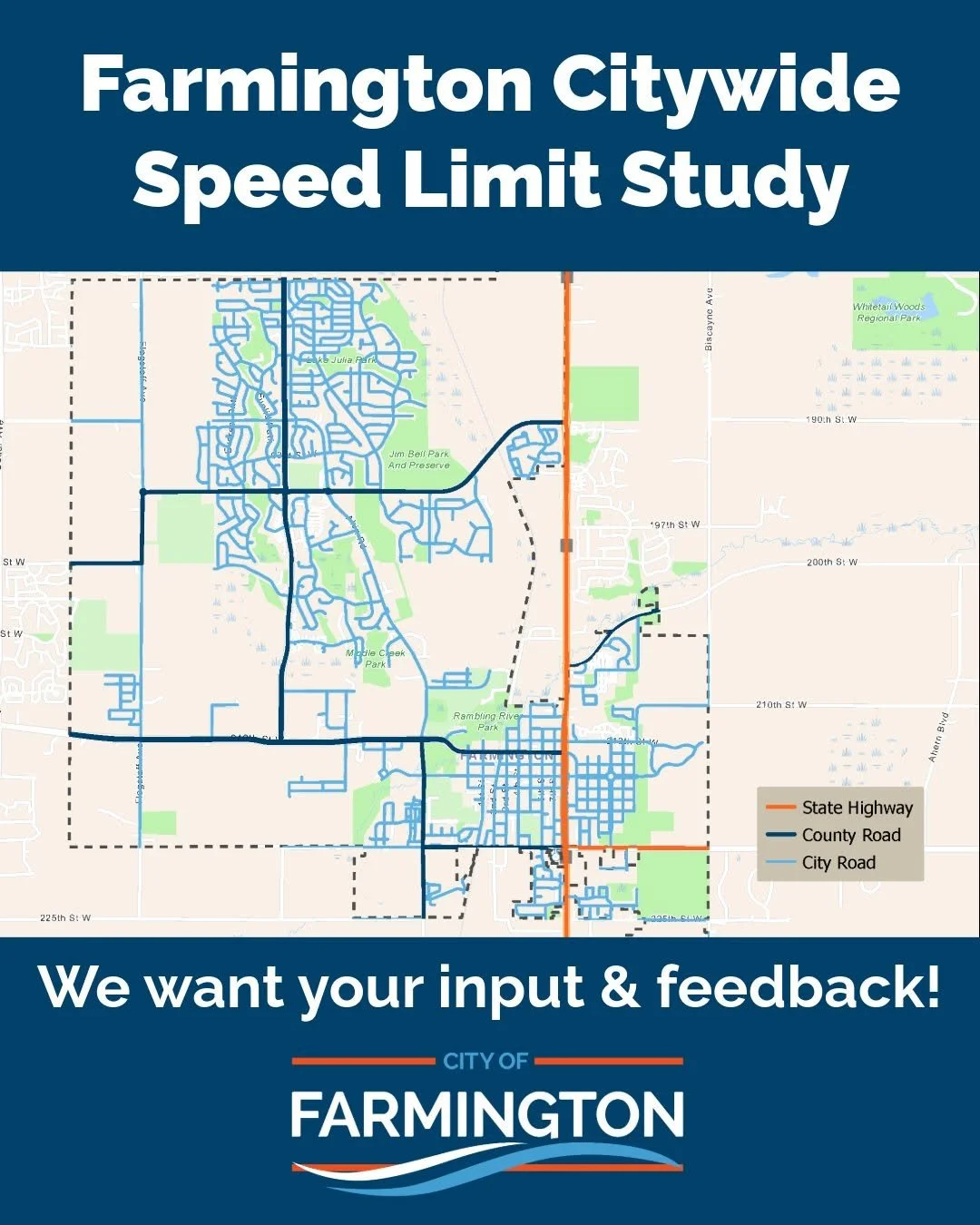 Farmington Launches Citywide Speed Limit Study, Seeks Public Feedback