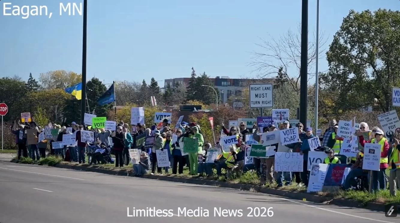 Hundreds Gather for 'No Kings' Protests in Burnsville and Eagan; Organizers Estimate 900 Attended Eagan Demonstration