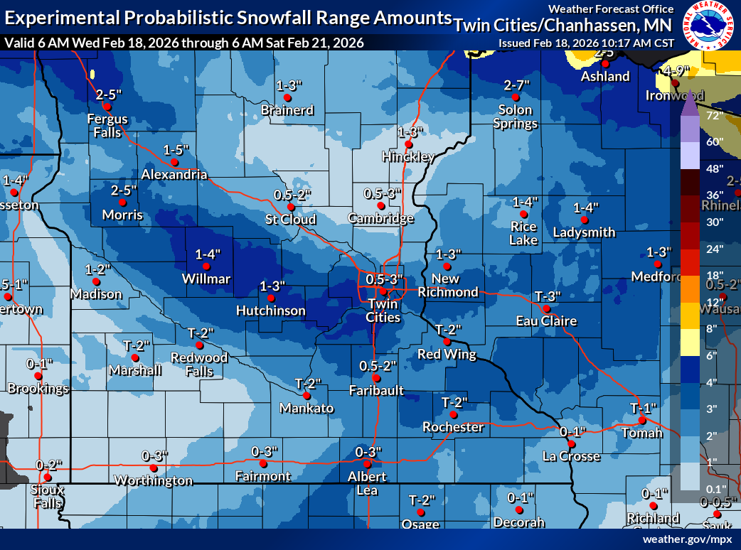 Winter Weather Advisory Issued for Twin Cities and Southern Minnesota as Snow, High Winds Move In