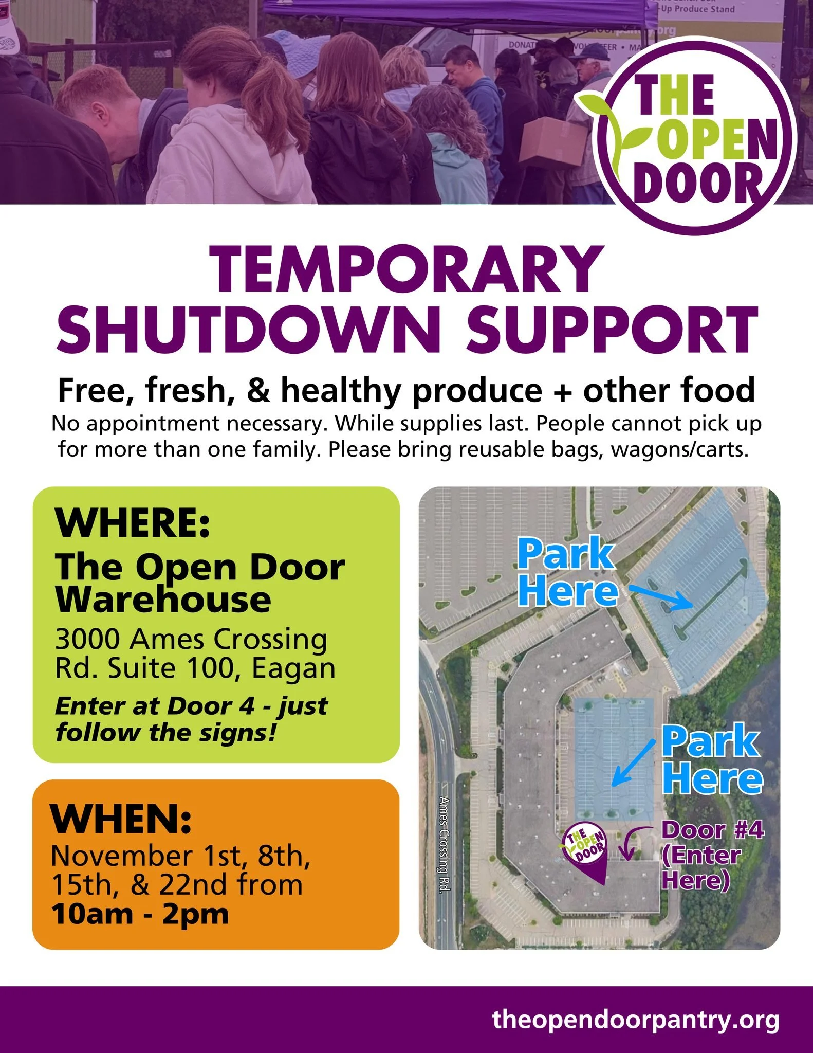 The Open Door Braces for SNAP Pause Impact, Expands Emergency Food Support Across Dakota County