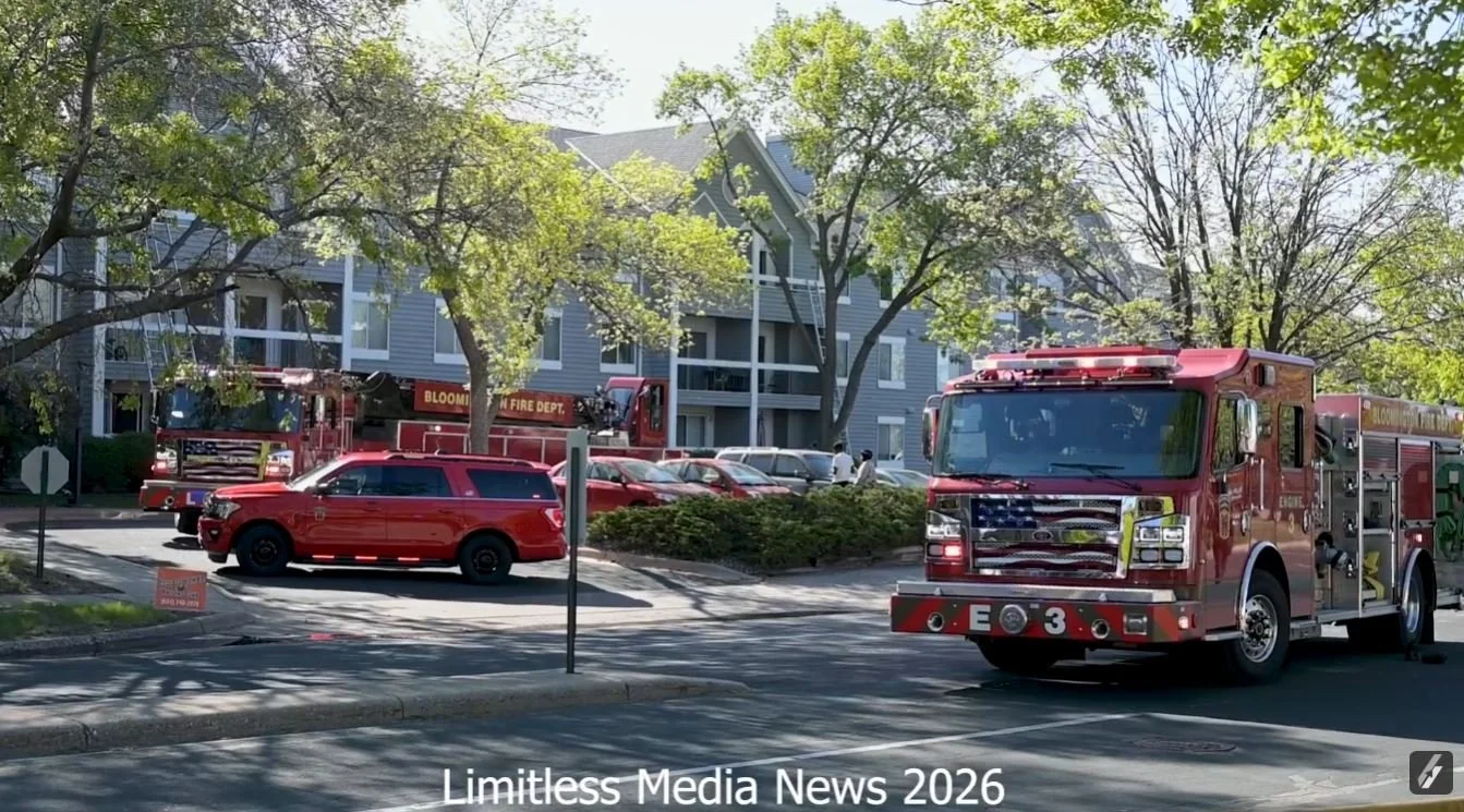 Multiple Fire Departments Respond to Second-Alarm Structure Fire at Gables Apartments in Bloomington, Minnesota