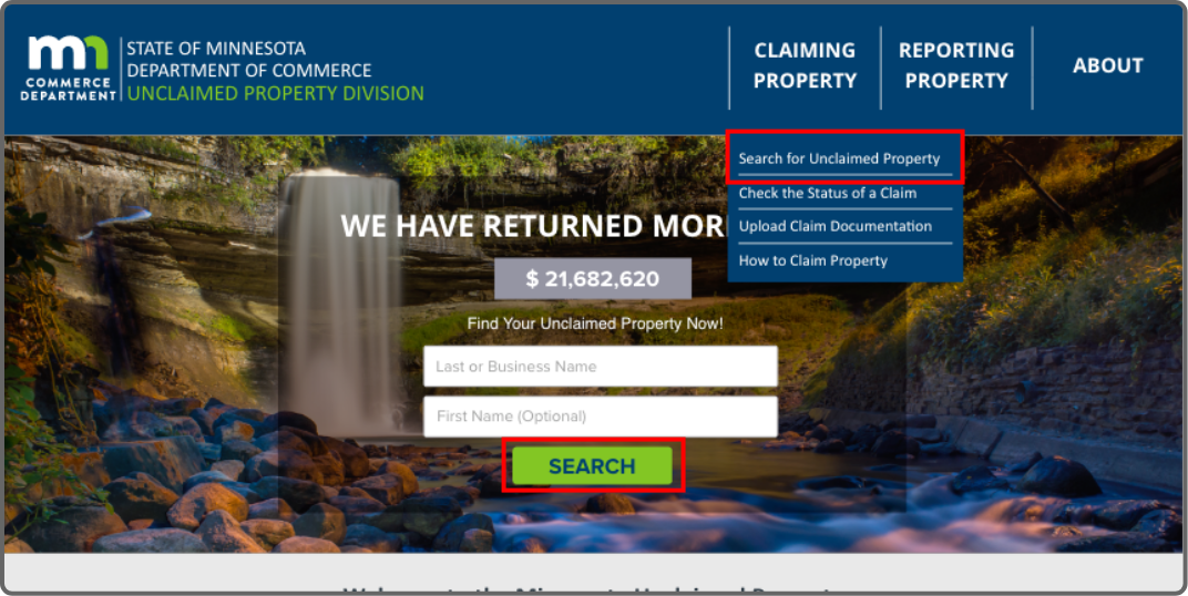 Unclaimed Property in Minnesota Collect your lost or money