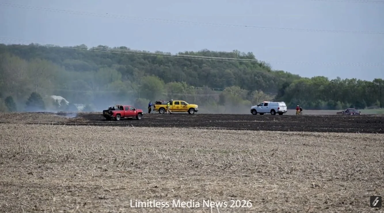 Multiple Agencies Respond to Large Field Fire in Rural Dakota County