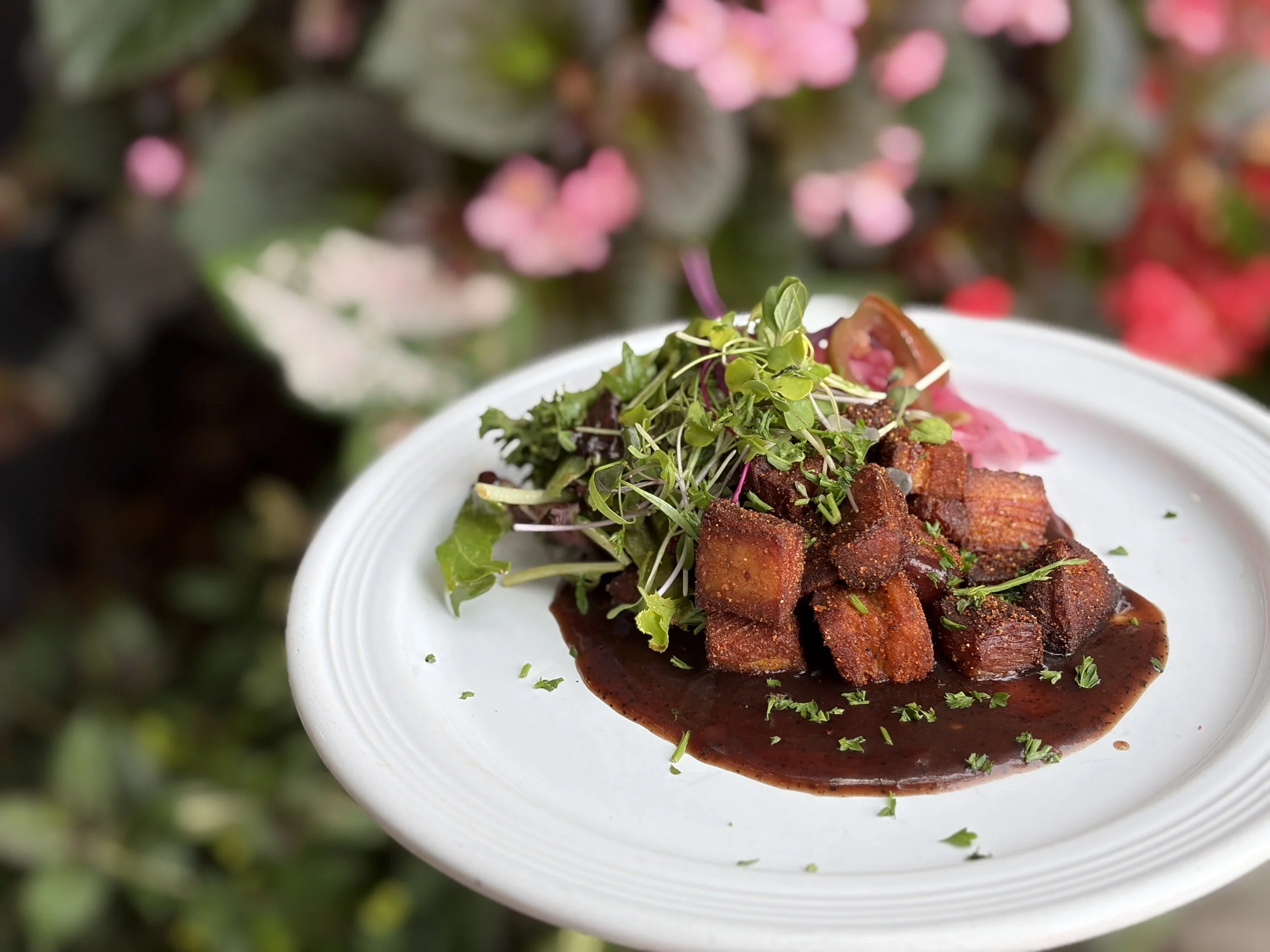 house brew pork belly