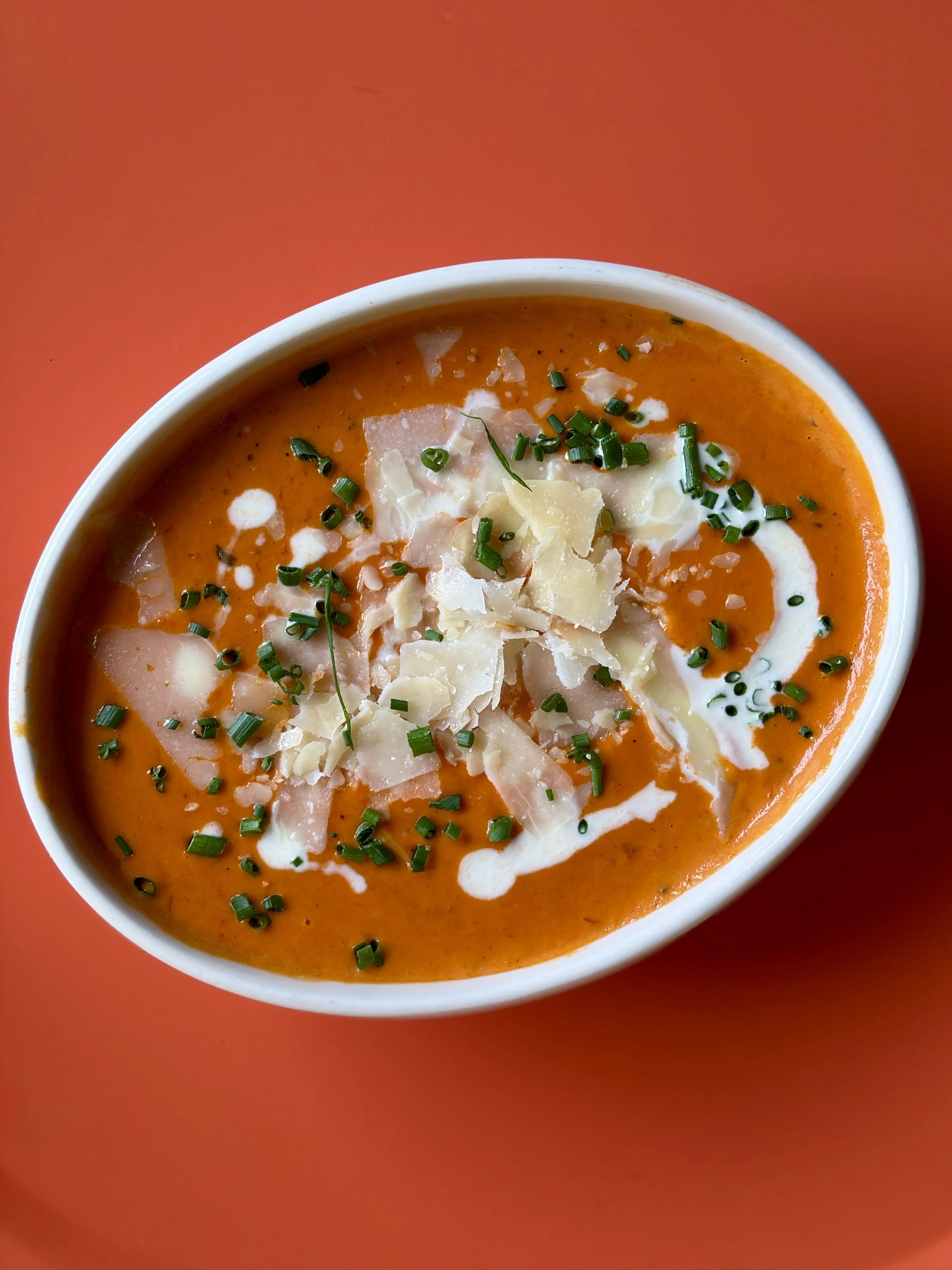 tomato basil bisque